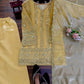 Elegant Embroidered Silk Palazzo Suit Set