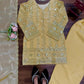 Elegant Embroidered Silk Palazzo Suit Set