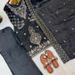 Elegant Embroidered Silk Sharara Set for Festive and Wedding Wear