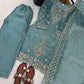 Elegant Embroidered Silk Sharara Set for Festive and Wedding Wear