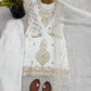 Elegant Embroidered Silk Sharara Set for Festive and Wedding Wear