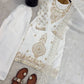 Elegant Embroidered Silk Sharara Set for Festive and Wedding Wear