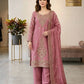 Elegant Embroidered Silk Sharara Set for Festive and Wedding Wear