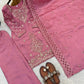 Elegant Embroidered Silk Sharara Set for Festive and Wedding Wear