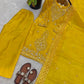 Elegant Embroidered Silk Sharara Set for Festive and Wedding Wear