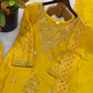 Elegant Embroidered Silk Sharara Set for Festive and Wedding Wear