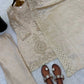 Elegant Embroidered Silk Sharara Set for Festive and Wedding Wear