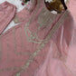 Elegant Embroidered Silk Suit Set for Festive and Wedding Wear