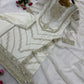 Elegant Embroidered Silk Suit Set for Festive and Wedding Wear