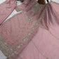 Elegant Embroidered Silk Suit Set for Festive and Wedding Wear