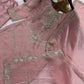 Elegant Embroidered Silk Suit Set for Festive and Wedding Wear