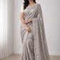 Elegant Embroidered Tissue Silk Saree with Designer Blouse