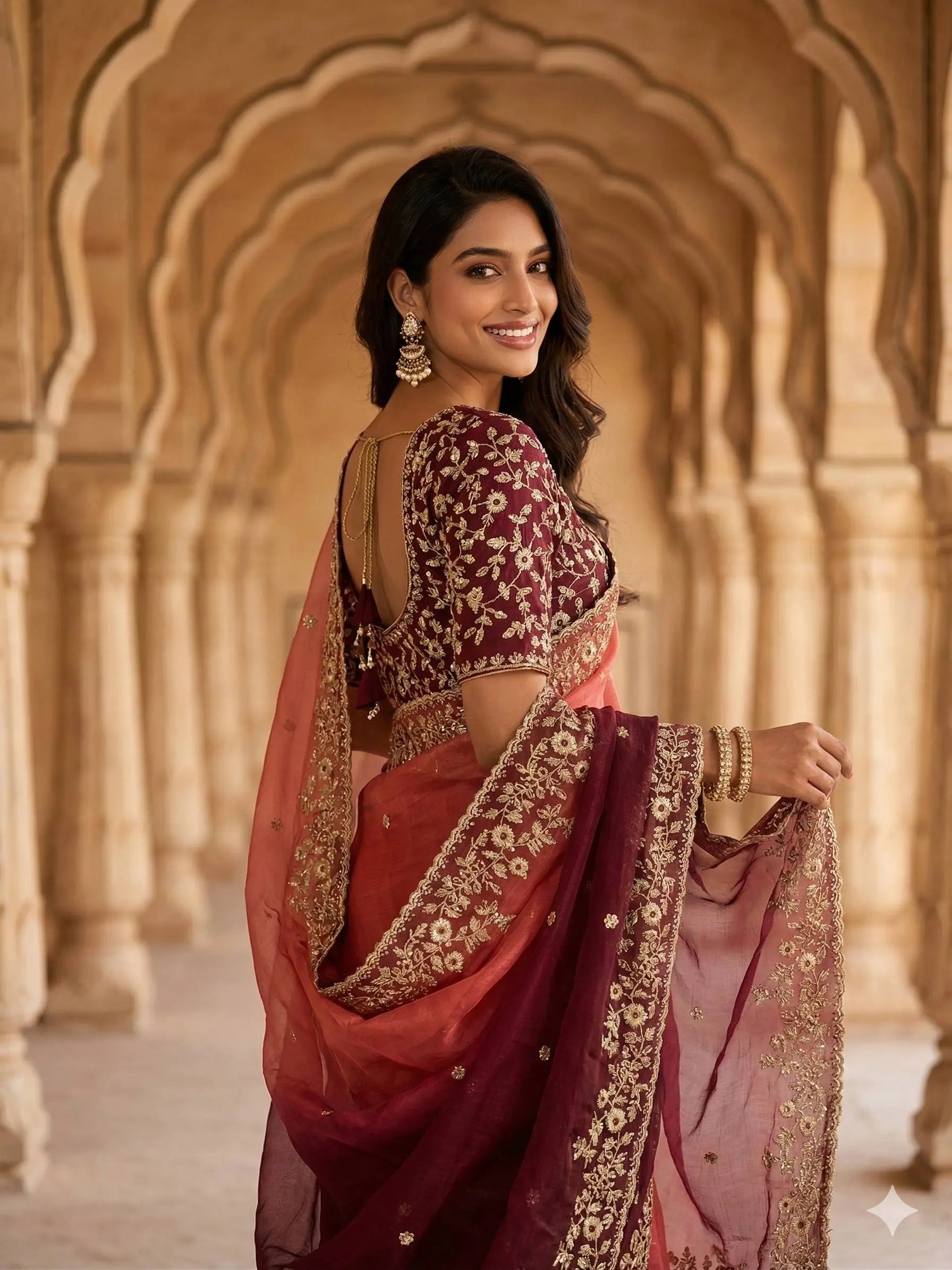 Elegant Fandy Chiffon Silk Saree for Festive and Occasion Wear