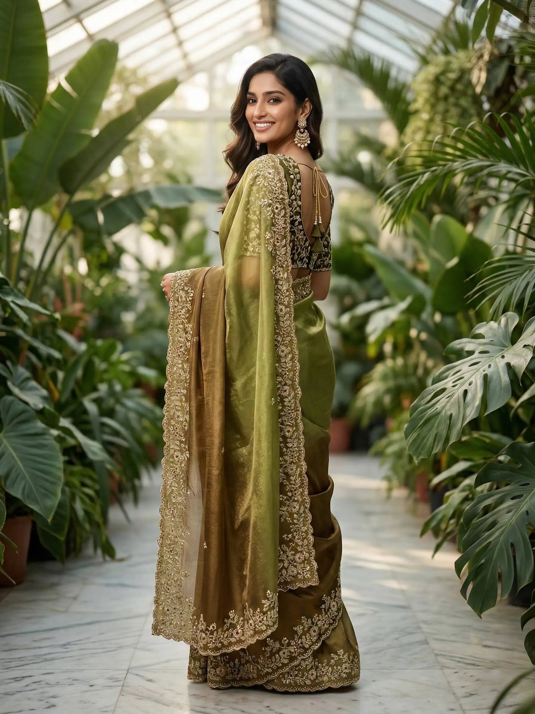 Elegant Fandy Chiffon Silk Saree for Festive and Occasion Wear