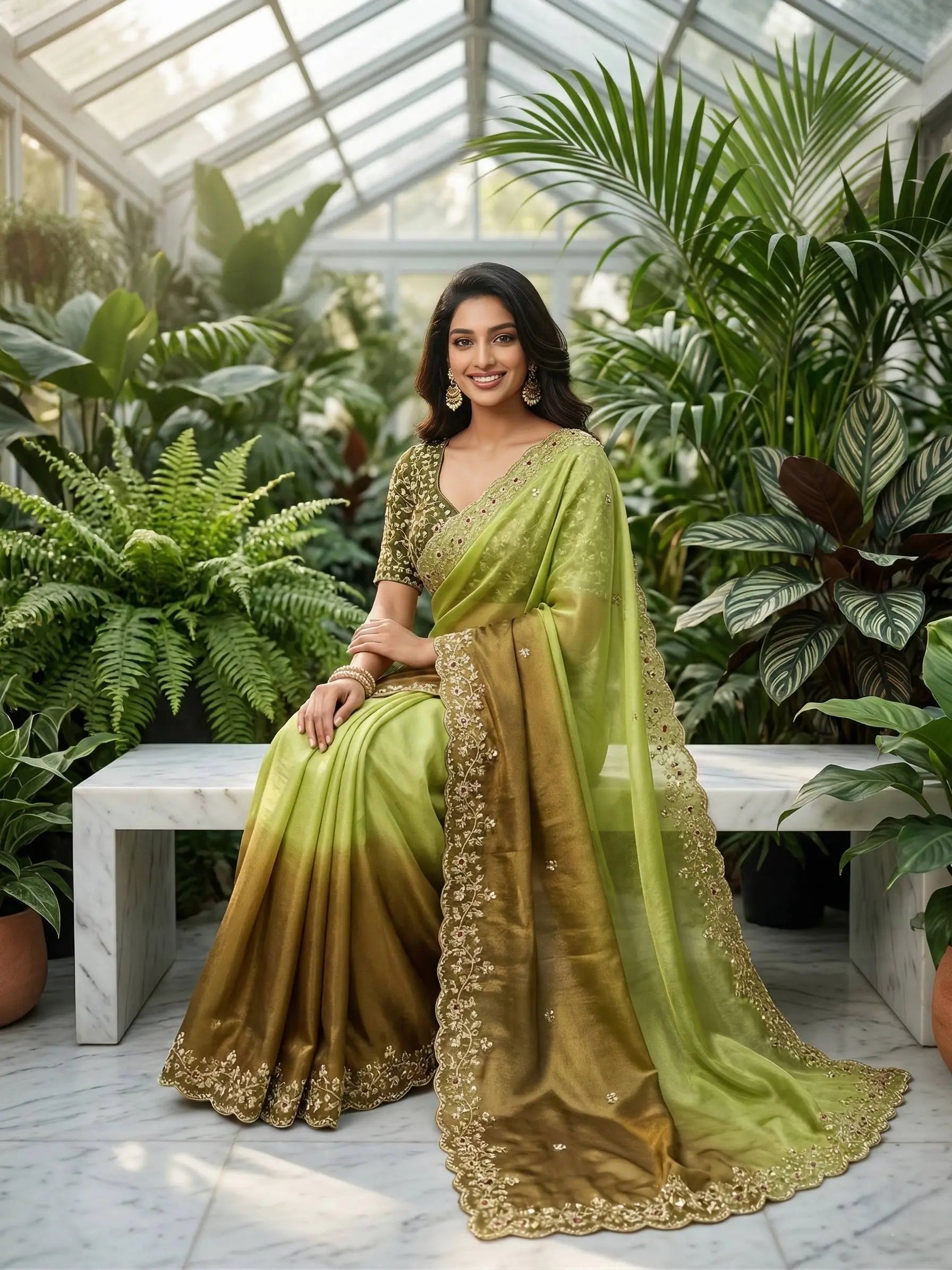 Elegant Fandy Chiffon Silk Saree for Festive and Occasion Wear