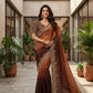Elegant Fandy Chiffon Silk Saree for Festive and Occasion Wear