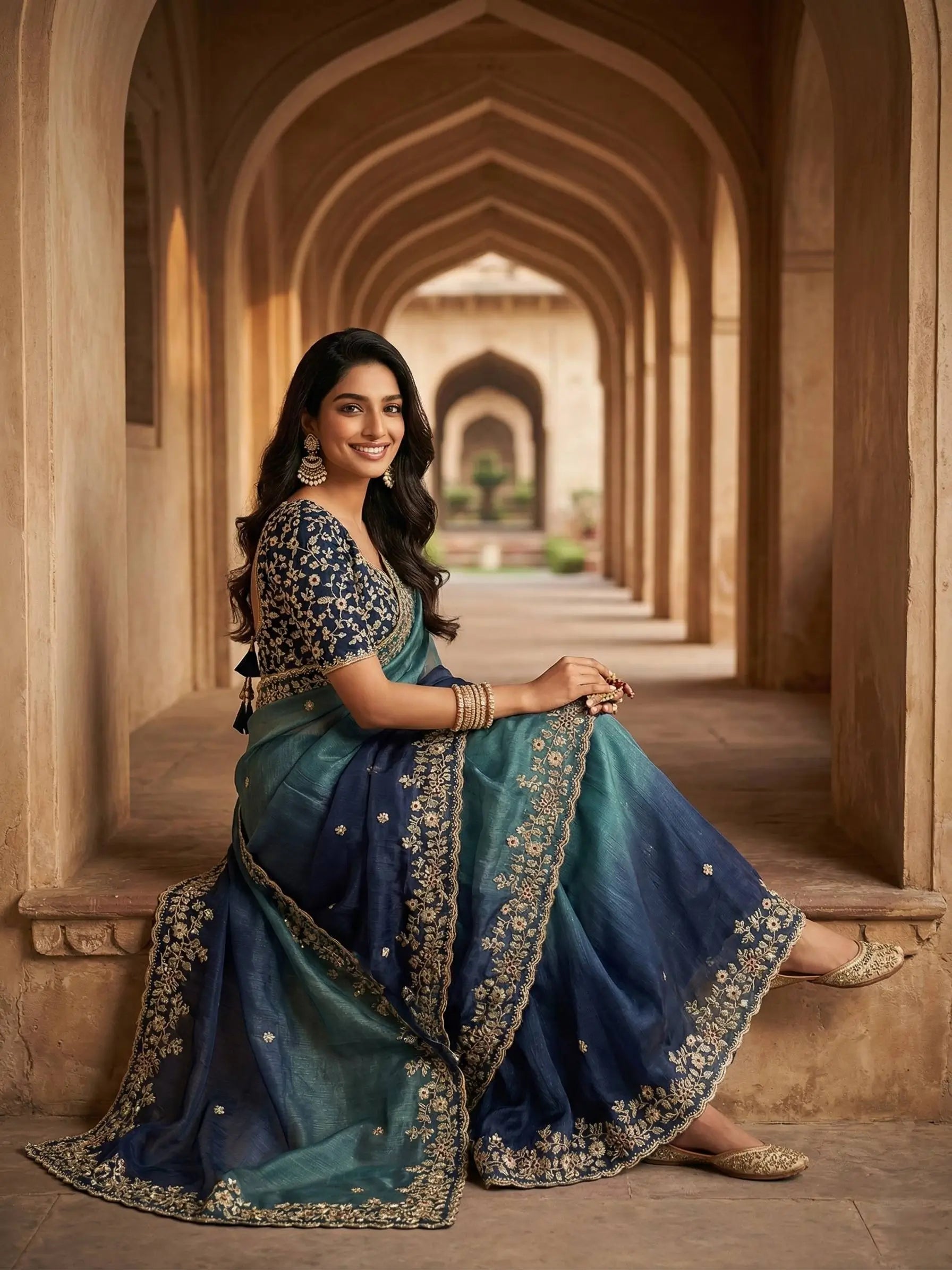 Elegant Fandy Chiffon Silk Saree for Festive and Occasion Wear