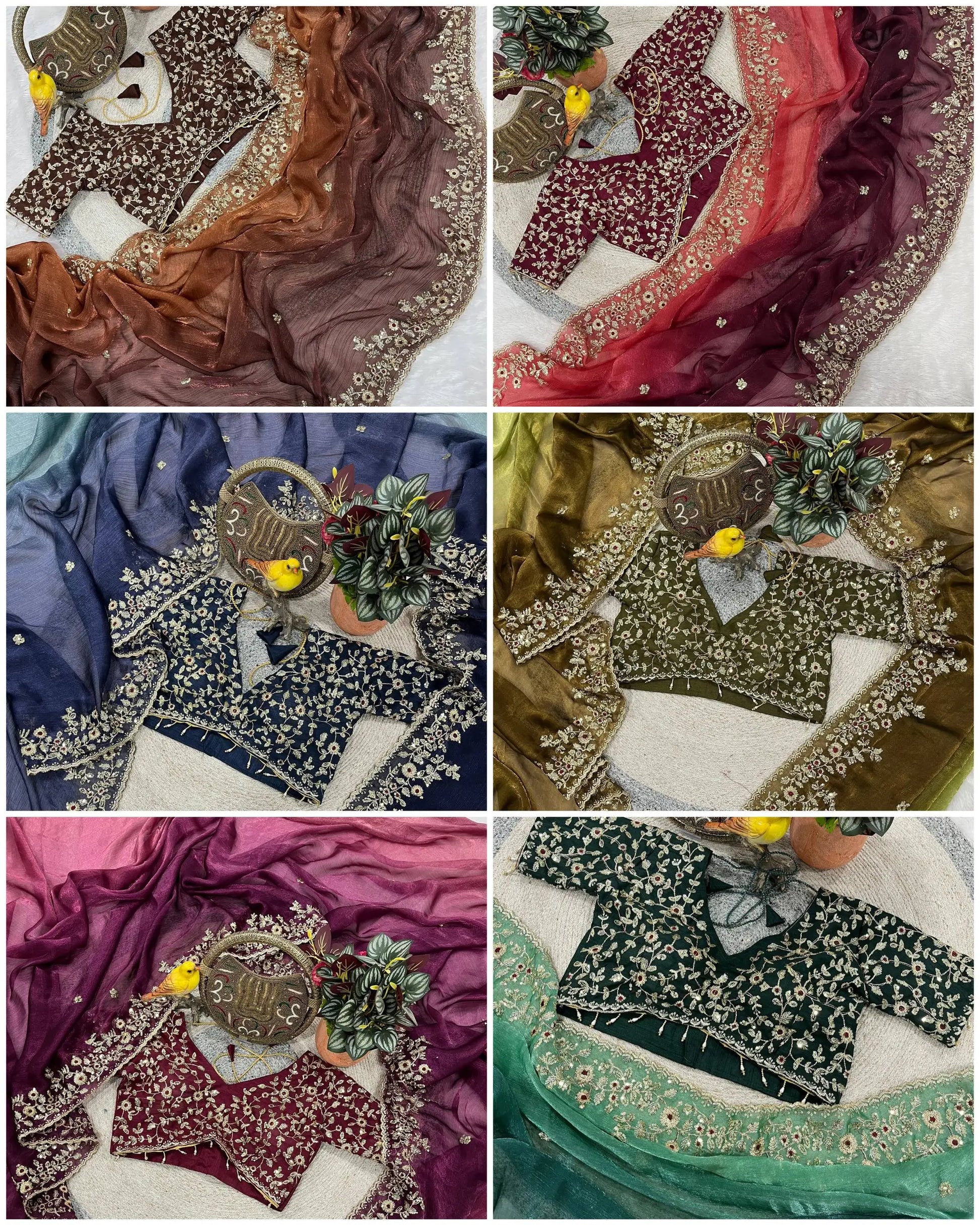 Elegant Fandy Chiffon Silk Saree for Festive and Occasion Wear
