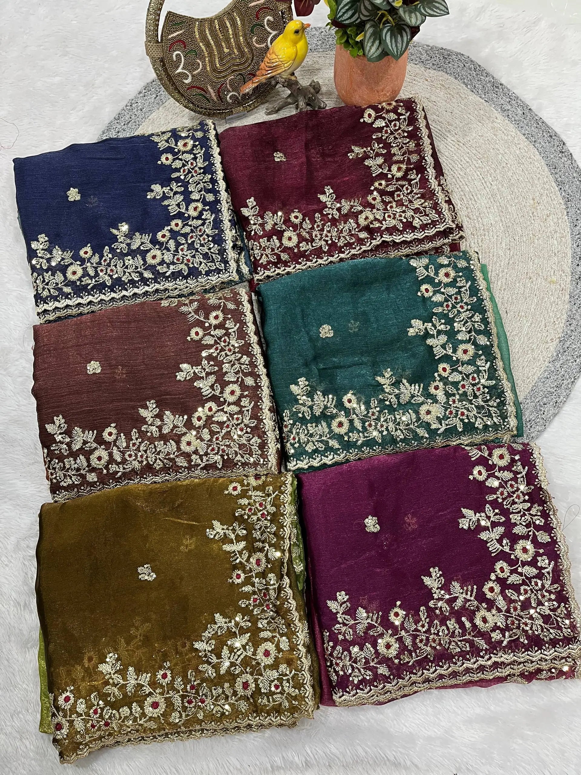 Elegant Fandy Chiffon Silk Saree for Festive and Occasion Wear