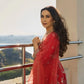 Elegant Faux Georgette Anarkali Suit for Festive, Wedding and Occasion Wear