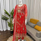 Elegant Faux Georgette Anarkali Suit for Festive, Wedding and Occasion Wear