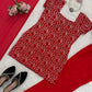 Elegant Faux Georgette Bootcut Suit Set for Festive and Party Wear