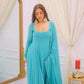 Elegant Faux Georgette Gown Pant Dupatta Set for Festive and Occasion Wear