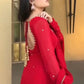 Elegant Faux Georgette Gown Pant Dupatta Set for Festive and Occasion Wear