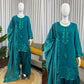 Elegant Faux Georgette Palazzo Suit Set for Festive and Occasion Wear