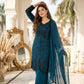 Elegant Faux Georgette Palazzo Suit Set for Festive and Party Wear