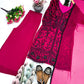 Elegant Faux Georgette Palazzo Suit Set for Festive and Party Wear