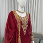 Elegant Faux Georgette Palazzo Suit Set for Festive and Wedding Wear