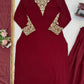 Elegant Faux Georgette Palazzo Suit Set for Festive and Wedding Wear