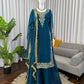 Elegant Faux Georgette Palazzo Suit Set for Festive and Wedding Wear