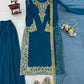 Elegant Faux Georgette Palazzo Suit Set for Festive and Wedding Wear