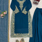 Elegant Faux Georgette Palazzo Suit Set for Festive and Wedding Wear