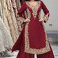 Elegant Faux Georgette Palazzo Suit Set for Festive and Wedding Wear