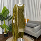 Elegant Fendy Silk Embroidered Kurta Set for Festive and Wedding Wear