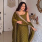Elegant Fendy Silk Embroidered Kurta Set for Festive and Wedding Wear
