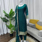 Elegant Fendy Silk Embroidered Kurta Set for Festive and Wedding Wear