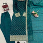 Elegant Fendy Silk Embroidered Kurta Set for Festive and Wedding Wear