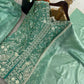 Elegant Fendy Silk Palazzo Suit Set for Festive and Occasion Wear