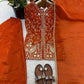 Elegant Fendy Silk Palazzo Suit Set for Festive and Occasion Wear