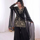 Elegant Fendy Silk Palazzo Suit Set for Festive and Occasion Wear