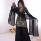 Elegant Fendy Silk Palazzo Suit Set for Festive and Occasion Wear
