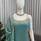 Elegant Fendy Silk Plazo Set for Festive and Wedding Wear