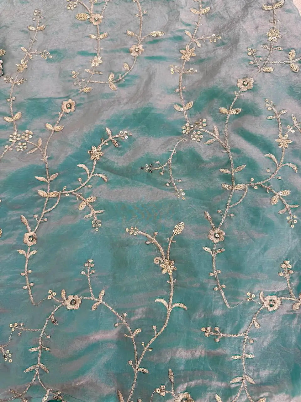 Elegant Fendy Silk Plazo Set for Festive and Wedding Wear