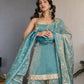 Elegant Fendy Silk Plazo Set for Festive and Wedding Wear