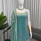 Elegant Fendy Silk Plazo Set for Festive and Wedding Wear