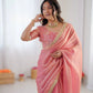 Elegant Fendy Silk Ready to Wear Saree for Office and Function Wear